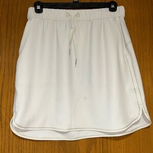 lululemon athletica cream athletic skirt